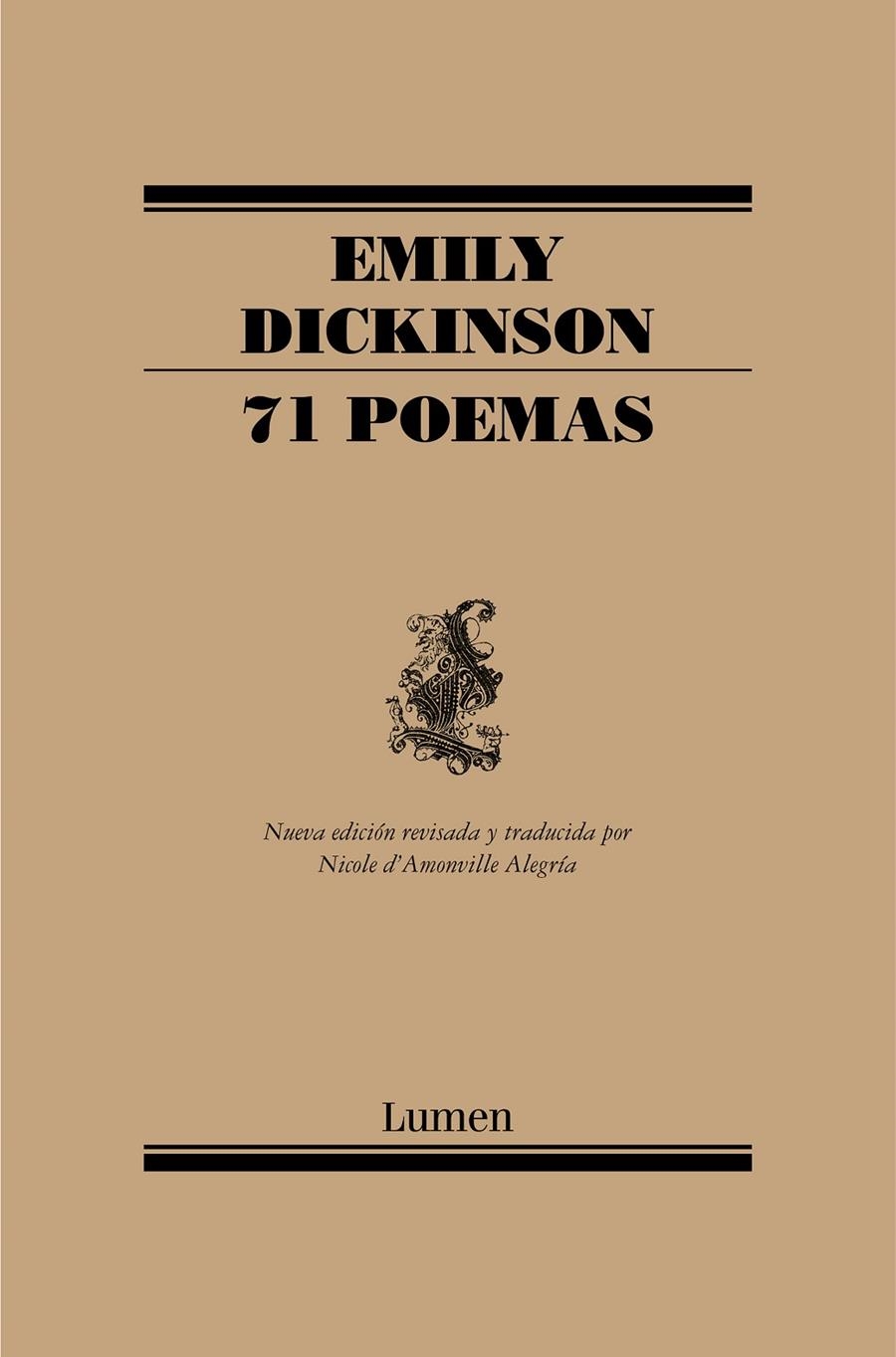 71 poemas (Nueva edición revisada) | 9788426426956 | Dickinson, Emily