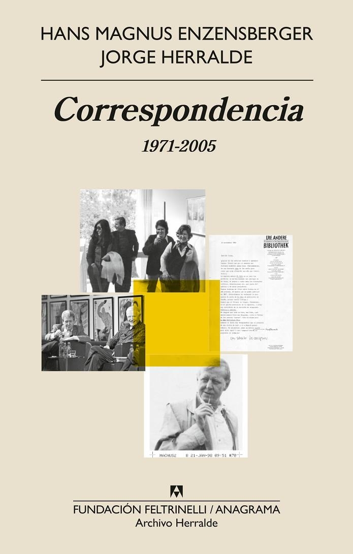 Correspondencia | 9788433919533 | Herralde Grau, Jorge/Enzensberger, Hans Magnus