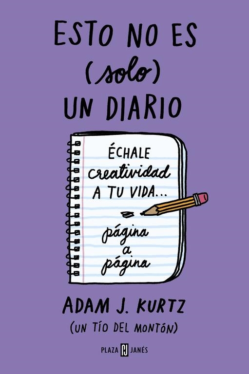 Esto no es (solo) un diario, en morado | 9788401023224 | Kurtz, Adam J.