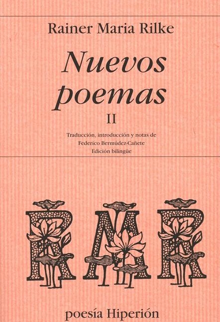 Nuevos poemas II | 9788475174105 | Rilke, Rainer Maria