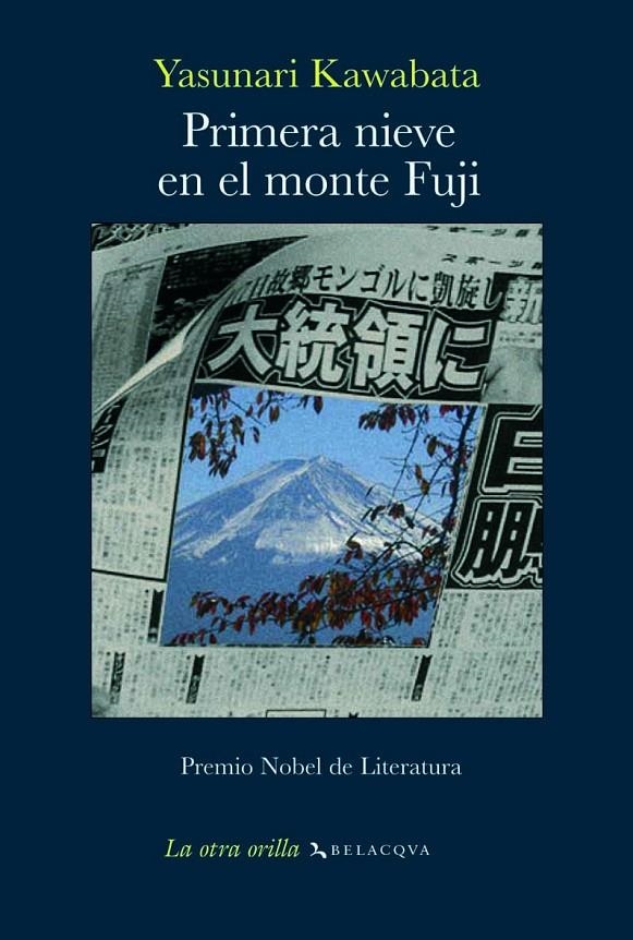 Primera nieve en el monte Fuji | 9788496694101 | Kawabata, Yasunari