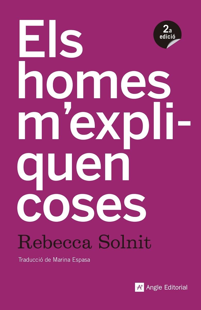 Els homes m'expliquen coses | 9788415307518 | Solnit, Rebecca