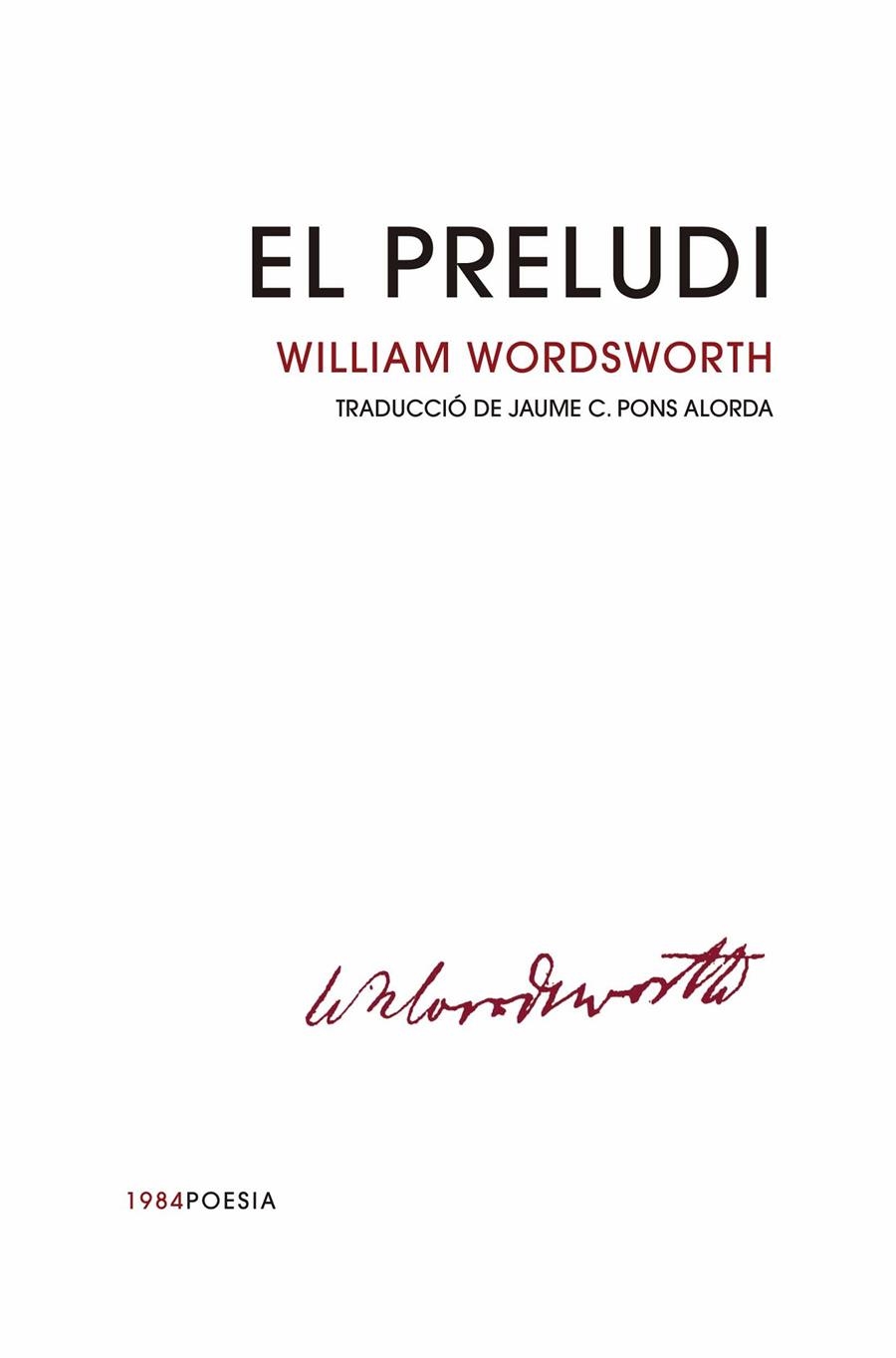 El preludi | 9788416987665 | Wordsworth, William