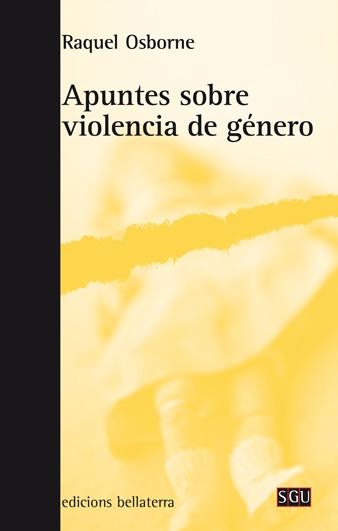 Apuntes sobre violencia de género | 9788472904651 | Osborne Verdugo, Raquel