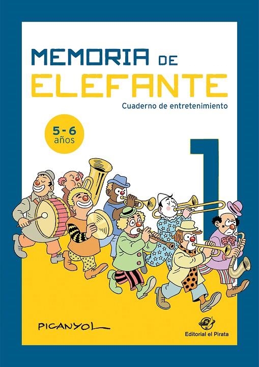 Memoria de elefante 1: cuaderno de entretenimiento | 9788417210472 | Martínez Picanyol, Josep Lluís