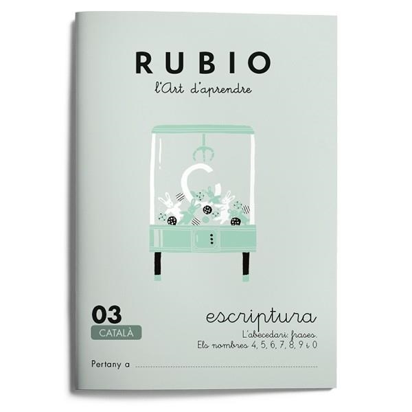 Escriptura RUBIO 03 (català) | 9788489773431 | Rubio Silvestre, Ramón